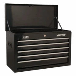 Sealey AP22BSTACK 14 Drawer Tool Box Stack - Roll Cab, Top & Mid Chests - Black 9 Sealey AP22BSTACK 14 Drawer Tool Box Stack - Roll Cab, Top & Mid Chests - Black -Professional Quality Tool Store AP225B