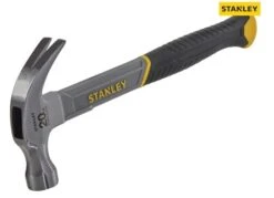 Stanley STHT0-51310 Curved Claw Hammer Fibreglass Shaft 570g / 20oz -Professional Quality Tool Store STHT0 51310 1