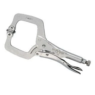 Irwin Vise-Grip T18SP Original 18SP Locking C-Clamp With Swivel Pads 18"/455mm 3 Irwin Vise-Grip T18SP Original 18SP Locking C-Clamp With Swivel Pads 18"/455mm