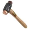 Thor 208 Copper / Hide Hammer Size A (25mm) 355g -Professional Quality Tool Store THO208