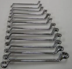 King Dick TKR12M 12 Piece Metric Offset Ring Spanner Set 6-32mm