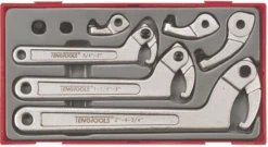 Teng TTHP08 Hook &amp; Pin Spanner Wrench Set In Tool Box Tray