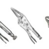 Irwin Vise-Grip TVG73 3 Piece Orginal Quick Release Curved And Long Nose Locking Jaw Pliers