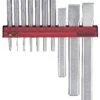 Teng WRPC10 10 Piece Punch &amp; Chisel Set On Wall Rack -Professional Quality Tool Store WRPC10