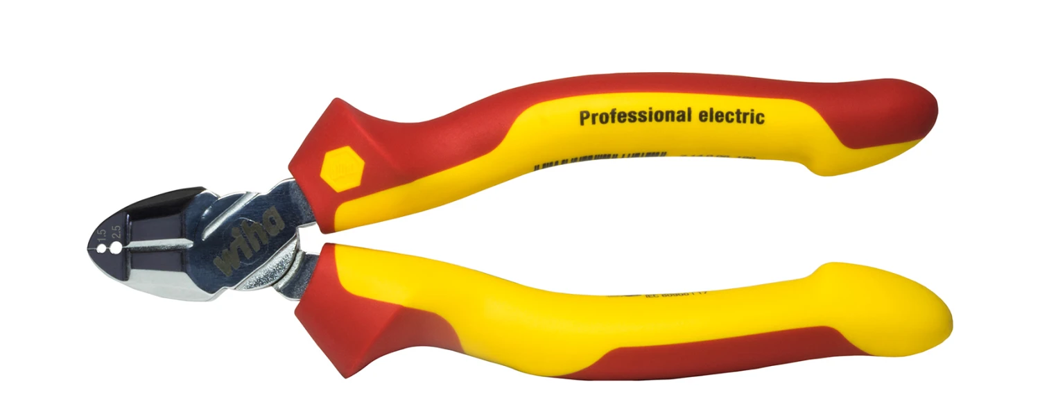 Wiha 26745 DynamicJoint® VDE Professional Electric Diagonal Cutting Pliers 160mm 3 Wiha 26745 DynamicJoint® VDE Professional Electric Diagonal Cutting Pliers 160mm
