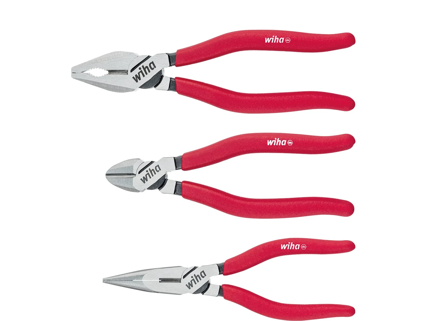 Wiha 26850 3 Piece Classic Plier Set 3 Wiha 26850 3 Piece Classic Plier Set