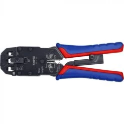 Knipex 97 51 12 Crimping Pliers For RJ10, RJ11/12 & RJ45 Western Plugs
