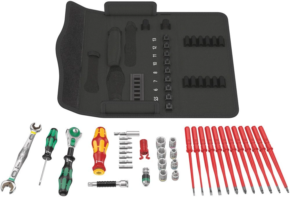 Wera 135870 Kraftform Kompakt 35 Piece W2 Maintenance Tool Kit 4 Wera 135870 Kraftform Kompakt 35 Piece W2 Maintenance Tool Kit - Image 2